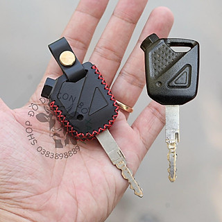 Bao da dành cho Chìa Khóa Tìm Xe Honda Airblade, SH, SH Mode, PCX, Air Blade 2011-2015 handmade da thật