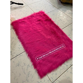 THẢM LÔNG CHỤP HÌNH - THẢM LÔNG TRẢI SÀN MÀU TRẮNG HỒ LY