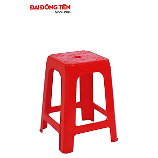 Ghế nhựa cao F5 Đại Đồng Tiến F021005 Màu Đỏ