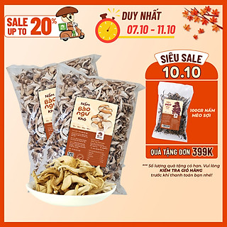 Nấm Bào Ngư Xám Khô - Nông Trại Nấm Xanh