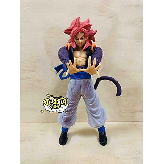 Mô hình Dragon Ball GT - Mô hình Gogeta Super Saiyan 4 - Gogeta SSJ4 - Hợp thể của Goku & Vegeta - Cao 18cm