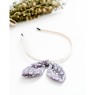 Băng đô hạt châu đính nơ