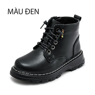 Giày cao cổ da bò cho học sinh nam nữ 2021 mẫu mới phiên bản Hàn Quốc Mã J101