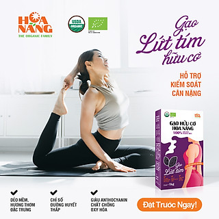 GẠO LỨT TÍM HỮU CƠ HOA NẮNG