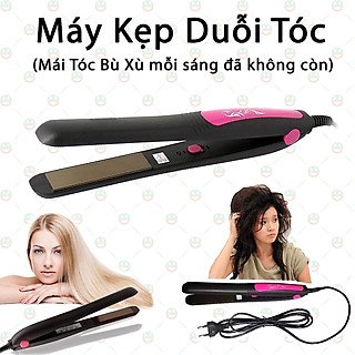 Máy Kẹp Duỗi Tóc Thẳng Bóng Mượt  - Mỗi Sáng Thức Dậy Không Còn Tóc Bù Xù - Máy kẹp tóc Km-328