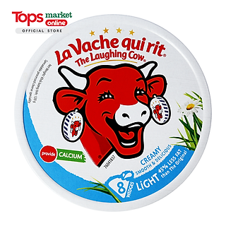 Hộp 8 Miếng Phô Mai Con Bò Cười Light 120G