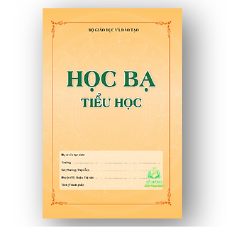 Sách - Học bạ tiểu học (theo thông tư 27) (KP)