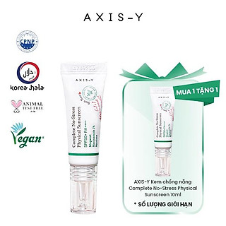 AXIS-Y Kem chống nắng Complete No-Stress Physical Sunscreen 10ml