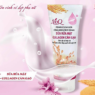 LEOQ SỮA RỬA MẶT CÁM GẠO 100ML