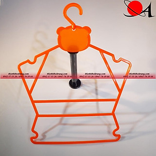 Bộ 50 Móc Bộ Bé Trẻ Em Cổ Xoay (saiz 0-3 tuổi)