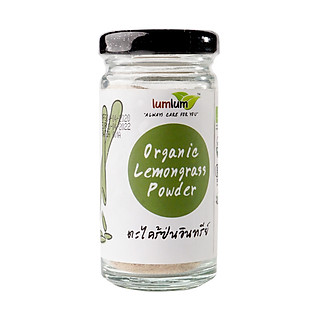 Bột Sả Hữu Cơ 30g Lumlum Organic Lemongrass Powder
