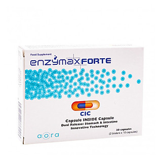 Enzymax Forte Hỗ trợ tăng cường tiêu hóa, Đầy Bụng, Khó Tiêu