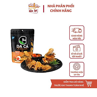 Da cá sấy giòn G Kitchen gói 25g vị trứng muối/ trứng muối cay