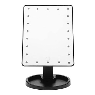 Gương Trang Điểm Đèn Led Để Bàn Hình Chữ Nhật