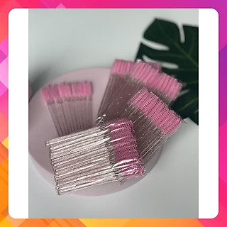 Chổi kim tuyến , chổi chải lông mi , chổi chải lông mày (1 túi 50 cây