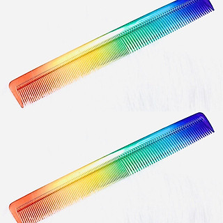 Lược Cắt Tóc Nam Nữ Màu Sắc Cầu Vồng