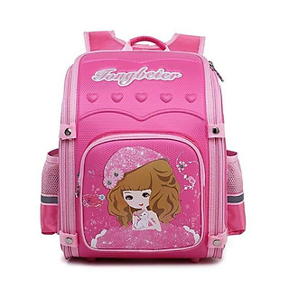 lẻ bằng sỉ Balo chống gù cho bé gái tiểu học, cặp sách chống gù lưng cho học sinh cấp 1 BL