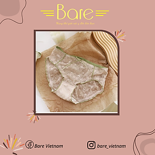 QUẦN LÓT BARE F69 ĐEN/ XANH/ VÀNG/ HỒNG