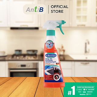 Xịt vệ sinh nhà bếp, Bếp từ và bề mặt Ceramic Dr.Beckmann 250ml