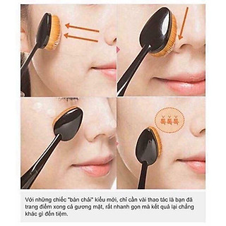 Cây cọ mặt trang điểm, tán nền thần thánh