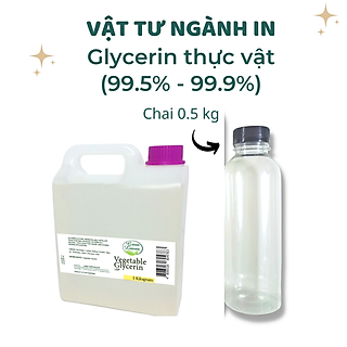Glycerin thực vật (99.5%- 99,9%) – nguyên liệu làm chất dưỡng ẩm chăm sóc da