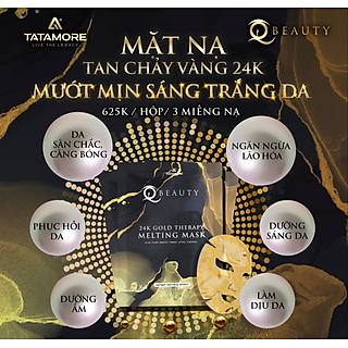 Mặt nạ tan chảy vàng 24k QBeauty