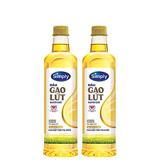 Dầu Gạo Lứt Simply 1L