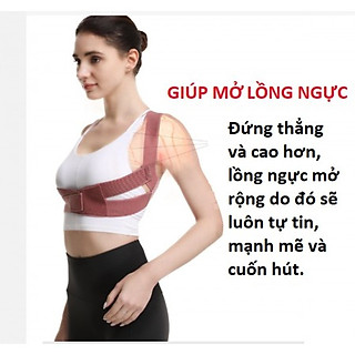 Đai Chống Gù Lưng Nâng Ngực Cao Cấp
