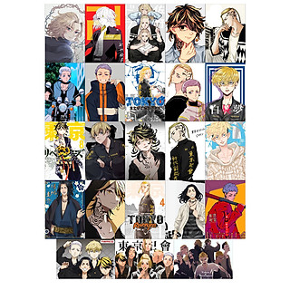 set 23 Ảnh card Tokyo Revengers khác nhau