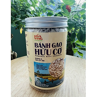 Bánh Gạo Hữu Cơ Hương Vị Gạo Lứt Tím - Hoa Nắng - Bánh gạo