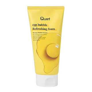 Sữa Rửa Mặt Thành Phần Từ Trứng Gà QURET EGG BUBBLE REFRESHING FOAM