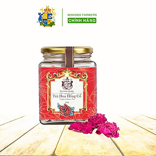 Trà Hoa Hồng Cổ Sapa Mohodo Sấy Lạnh Nguyên Bông Giúp Thư Giãn Đẹp Da Dưỡng Nhan Chống Lão Hóa 30G