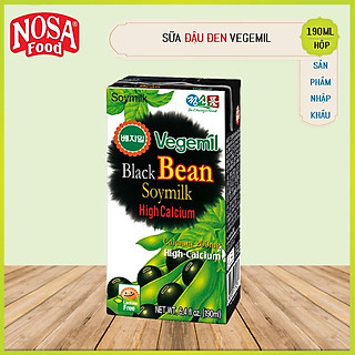 Sữa Hạt Vegemil Đậu Đen 190ml