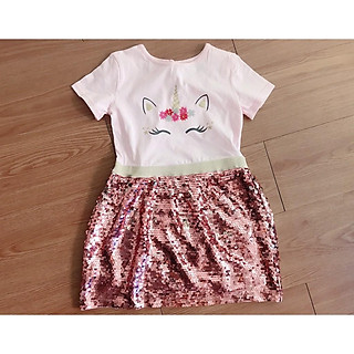 Đầm thun ngựa phối sequin NEXTENSO