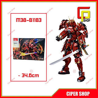 Mô hình lắp ráp M38-B1183 KAI SAMURAI Takeda Shingen - Figure Kai Samurai