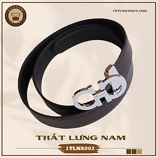 Thắt Lưng Nam Da Bò Nappa, Thắt Lưng Nam Thời Trang VietCow _1TLNA002
