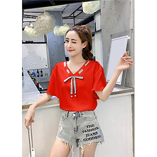 Áo Sơ Mi Kiểu Nữ Đính Hạt Duyên Dáng
