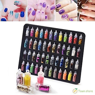 Bộ phụ kiện trang trí móng, sản phẩm resin.