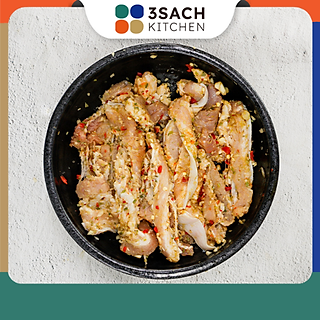 Ba Rọi Chiên Sả Ớt (Khay 300Gr)