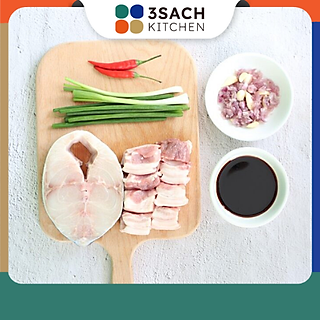 Cá Bớp Kho Thịt Ba Rọi (Khay 460G)