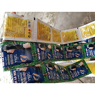 dầu gội  là đen chỉ cần 5p  tóc bạc thành tóc đen dây 10 gói