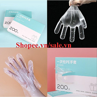 Hộp 200 Găng Tay Nấu Nướng Nilon Dùng 1 Lần Xuất Nhật MV119988