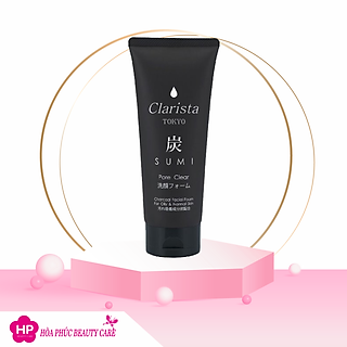 Sữa rửa mặt than clarista 130g