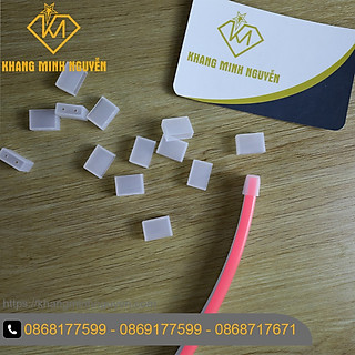 Bịt đầu và kẹp cố định chuyên dùng cho led neon size 6x12mm
