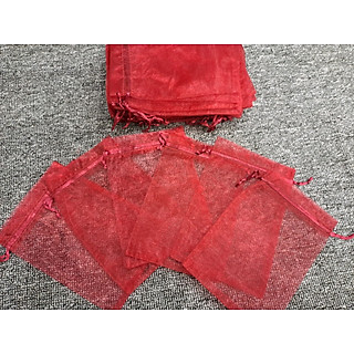 combo 100 túi voan dây rút 11 x 16 cm