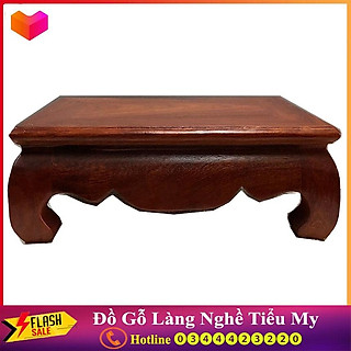 Đôn Kê Tượng Gỗ Hương Hình Chữ Nhật , Kệ Kê Lục Bình , Kê Đồ Phong Thuỷ, Bàn Mini