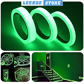 Băng keo dạ quang 3 mét, băng dính phát sáng trong đêm, decal dạ quang - Phụ Kiện Cửa KAPU