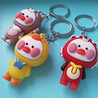 Móc khóa vịt má hồng cực xinh