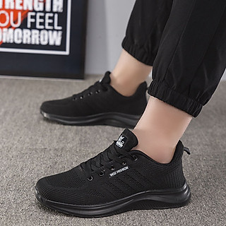 Giày thể thao nam Rất Nhẹ và Êm Chân Sport Màu Ghi Đen-Kiểu Dáng Thể Thao S15 Phù Hợp Đi Bộ- Chạy- Tập Gym, Thể Thao