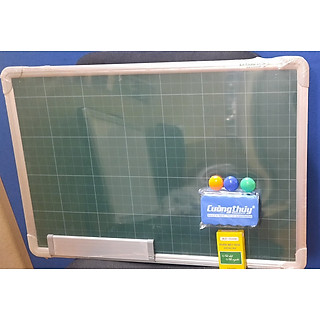 Bảng từ xanh kẻ ô ly, KT: 60x80cm